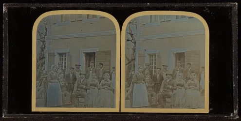 Group Portrait of Twelve Servants of Jean-Gabriel Eynard